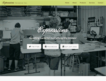 Tablet Screenshot of expressionsunlimitedinc.com